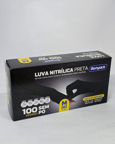 LUVA NITRILICA M