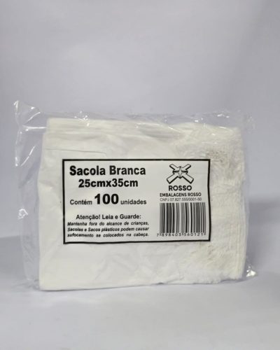 SACOLA 25X35 100