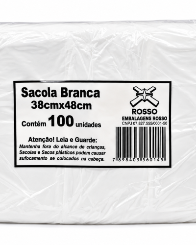 SACOLA 38X48 1° 100 UN